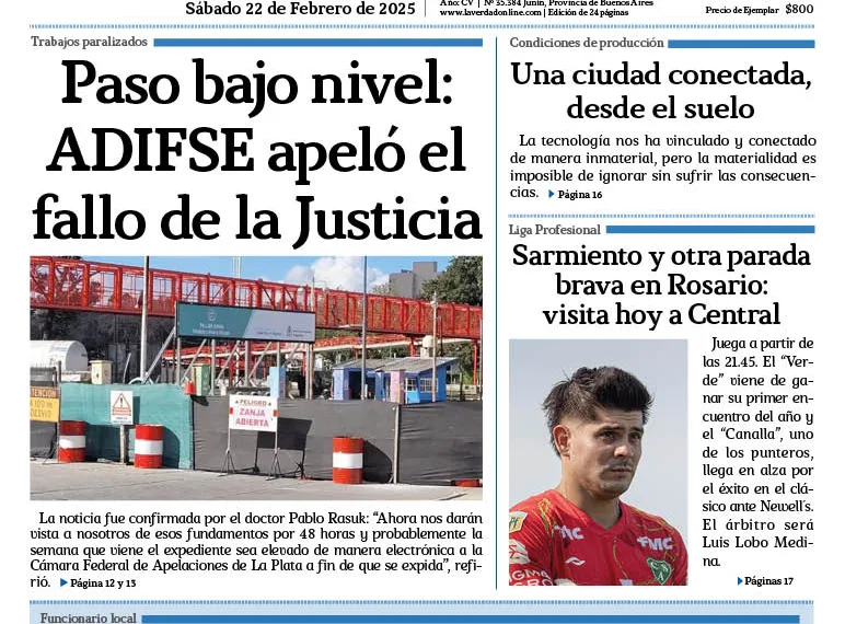 Sabado 22 de febrero de 2025