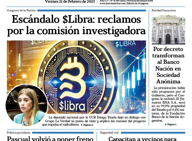 Viernes 21 de febrero de 2025