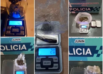 Aprehendidos y droga secuestrada tras operativos policiales sobre la RN 7