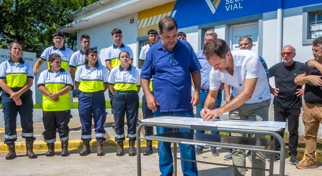 Saudán celebró el ingreso de nuevos agentes viales al municipio