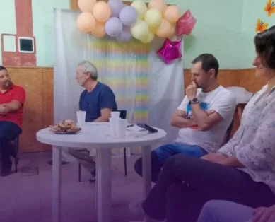 Libertarios en la localidad de Fortín Tiburcio
