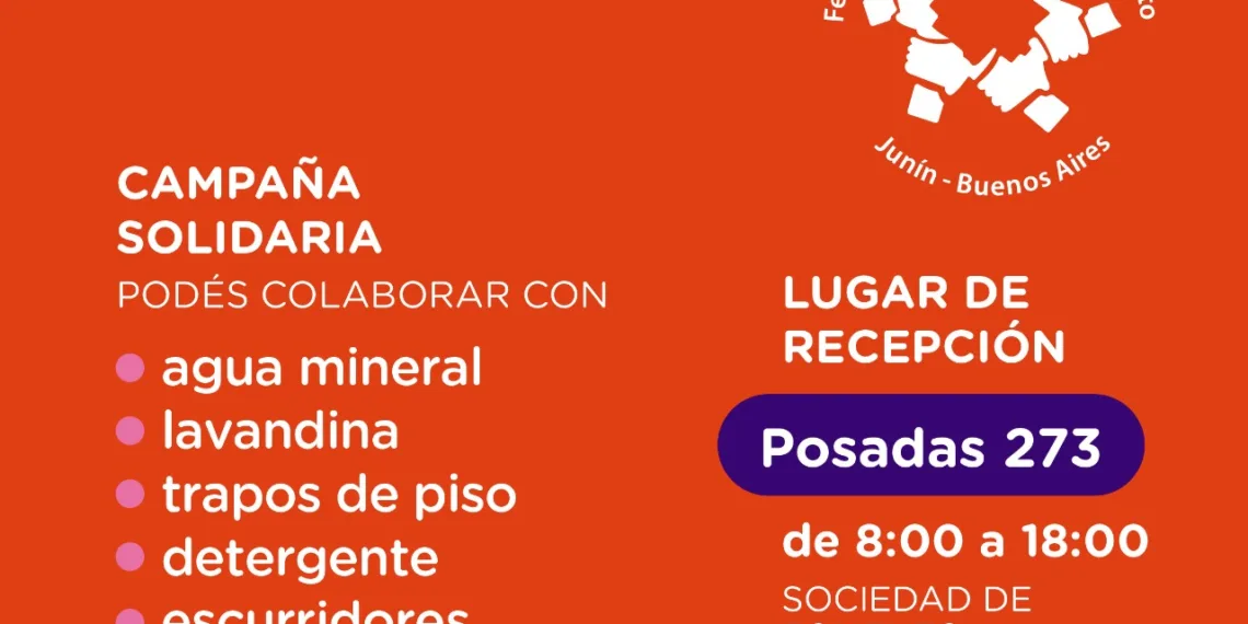 Junín ayuda a Bahía Blanca