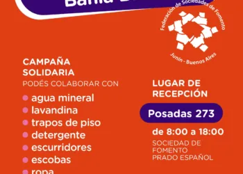 Junín ayuda a Bahía Blanca