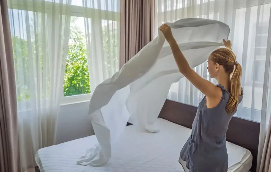 Cada cuánto hay que cambiar las sábanas de la cama
