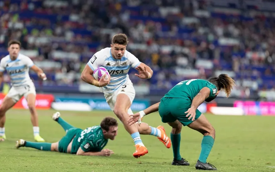 Los Pumas 7s vencieron a Irlanda y son semifinalistas tras 21 años