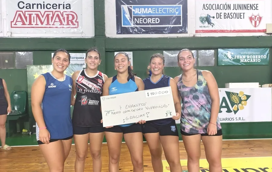 Vóley: campeones en Sarmiento