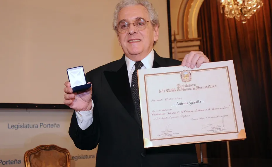 Murió Antonio Gasalla