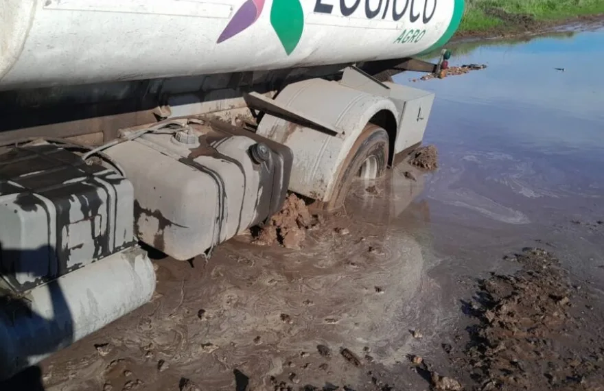 9 de Julio: más de 60 mil hectáreas bajo agua