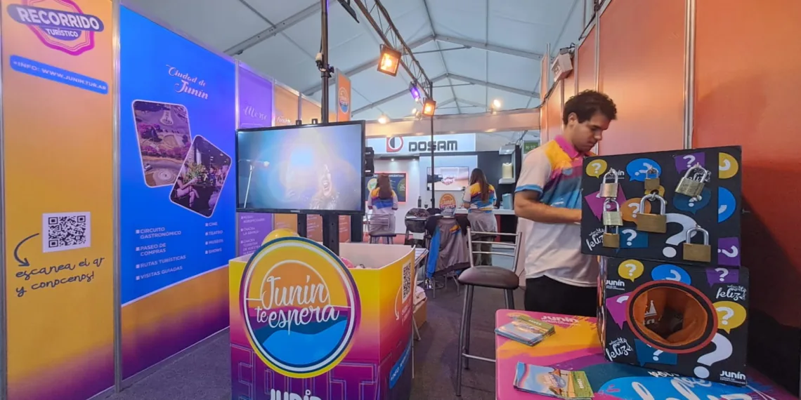 Junín muestra sus atractivos turísticos en la Expoagro 2025