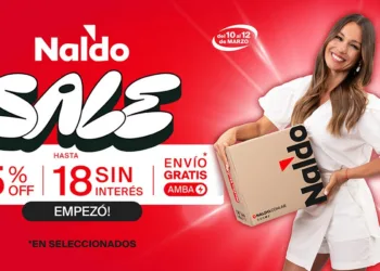 Naldo Sale: descuentos de hasta el 45% y 18 cuotas sin interés. Conocé los elegidos de Pampita