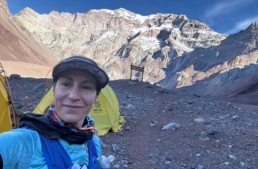 Laura Andrada: la juninense que conquistó el Aconcagua
