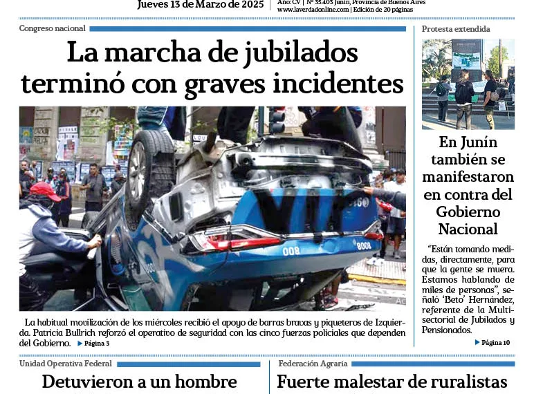 Jueves 13 de marzo de 2024