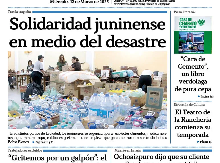 Miércoles 12 de marzo de 2025