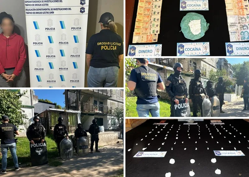 Se desbarataron puntos de venta de drogas
