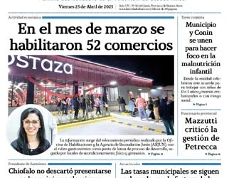 Viernes 25 de abril de 2025