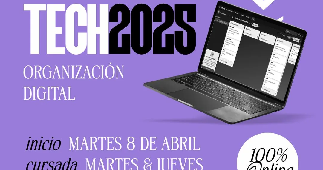 Inicia el curso de Gestión Tech y Organización Digital