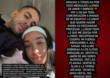 María Becerra volvió a su casa tras la internación: “Sólo queda seguir sanando”