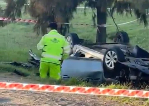Imputaron por homicidio al conductor del auto que despistó en Panamericana