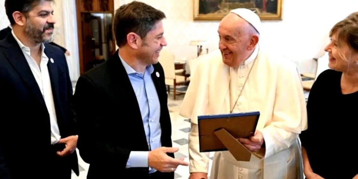 Kicillof: “Francisco se convirtió en referencia de los que luchan por la justicia social en todo el planeta”