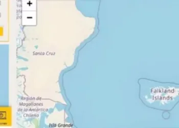 Correo Argentino corrigió un mapa que llamaba “Falkland Islands” a las Malvinas