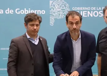 Con Kicillof, Petrecca firmó la adhesión al Fondo de Fortalecimiento de la Seguridad