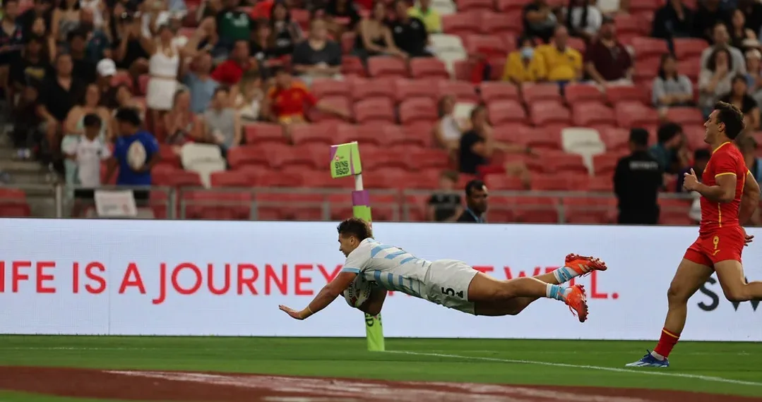 Los Pumas 7’s cerraron la gira asiática con el bronce en Singapur