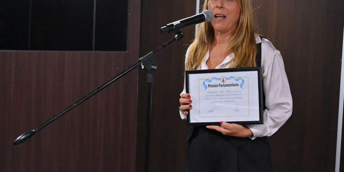 Silvina Vaccarezza fue reconocida como una de las diputadas más laboriosas del 2024