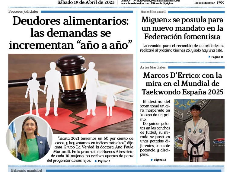 Sabado 19 de abril de 2025