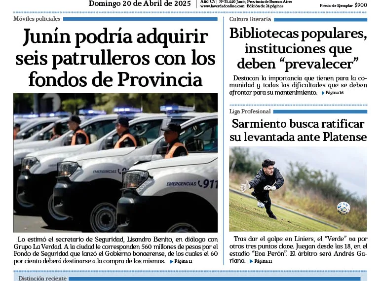 Domingo 20 de abril de 2025