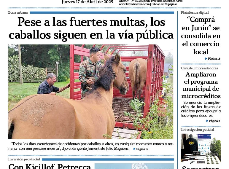 Jueves 17 de abril de 2025