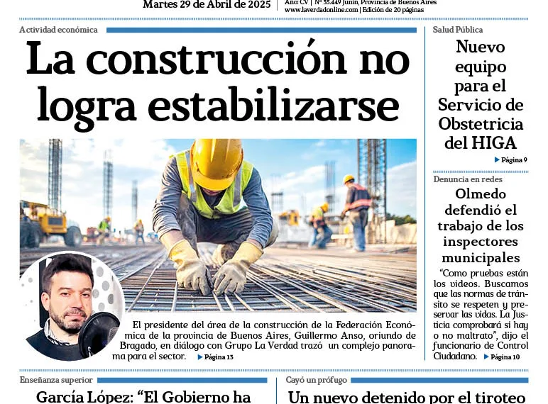 Martes 29 de abril de 2025