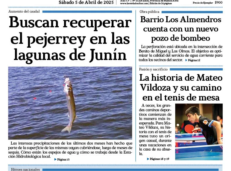 Sabado 5 de abril de 2025