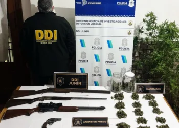 Secuestran armas y droga en un allanamiento realizado en Morse