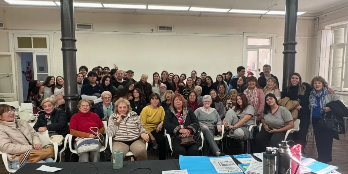 Destacan una gran participación en el “Encuentro Intergeneracional de Derechos Humanos” que se realizó en Junín