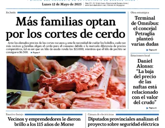 Lunes 12 de mayo de 2025