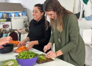 La Cámpora Junín preparó viandas para las familias afectadas por el temporal