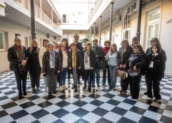 Adultos mayores fueron recibidos por el intendente Petrecca