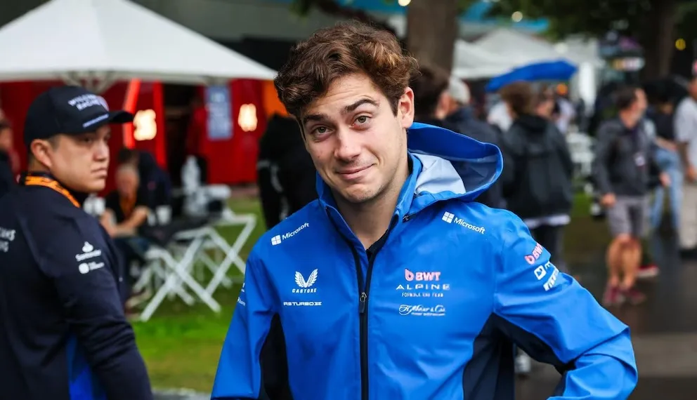 Colapinto habló antes de su debut en Alpine: “Representar a Argentina es algo único”