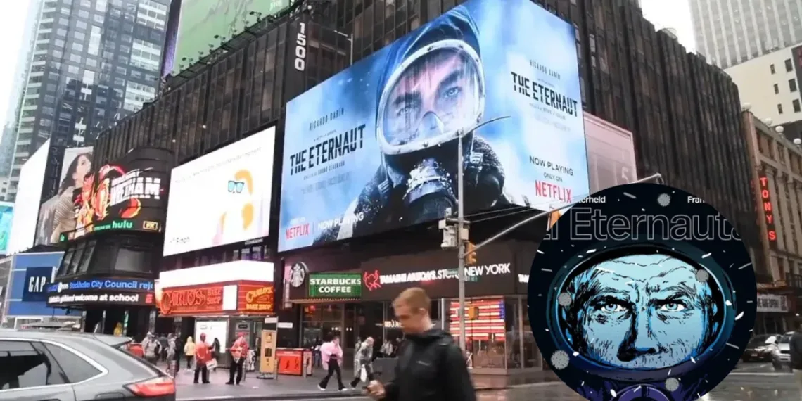 El Eternauta en Times Square y la conquista a los críticos estadounidenses