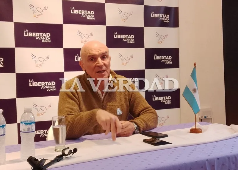 Espert en Junín: «El kirchnerismo y Kicillof  transformaron la provincia en una villa miseria»