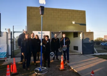 Kicillof inauguró un gasoducto en Daireaux