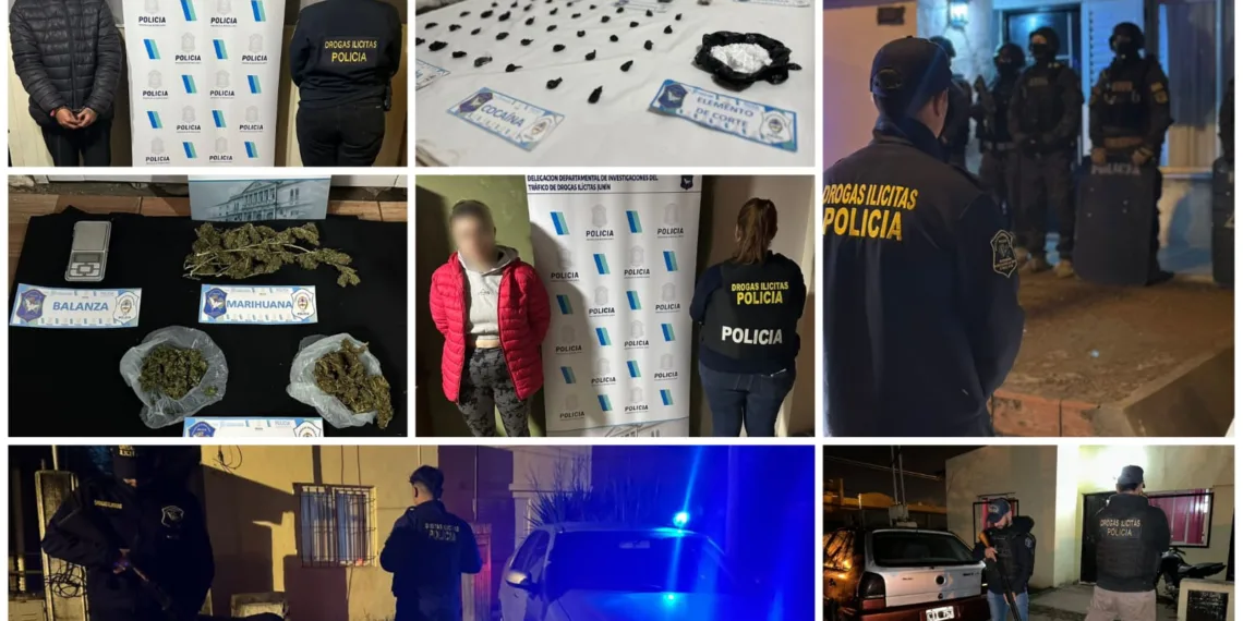 Lincoln: otra mujer detenida por comercio de drogas tras varios allanamientos
