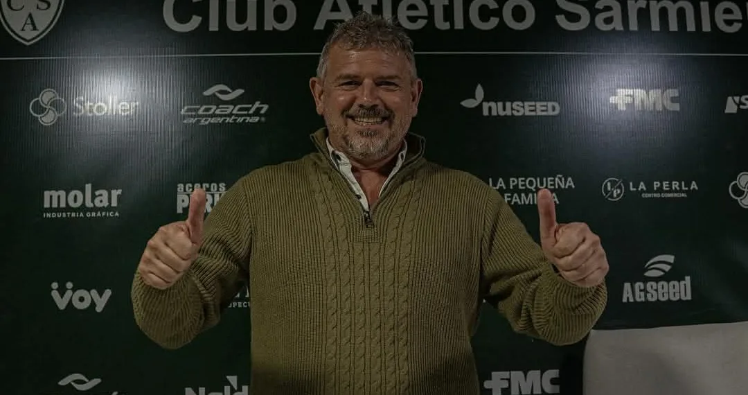 Fernando Chiófalo, reelecto presidente de Sarmiento