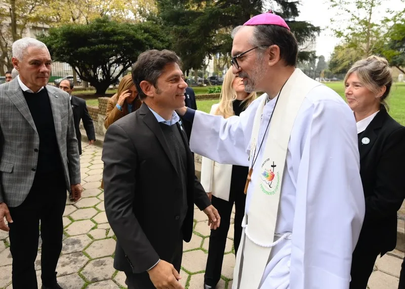 Kicillof participó del Tedeum en la Catedral de La Plata