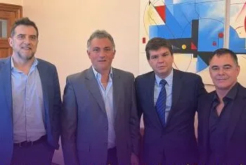 Mauro Imperatori se reunió con Pareja y establecieron el plan de trabajo de LLA