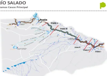 Alberto Larrañaga alertó sobre parálisis de obras en la cuenca del río Salado