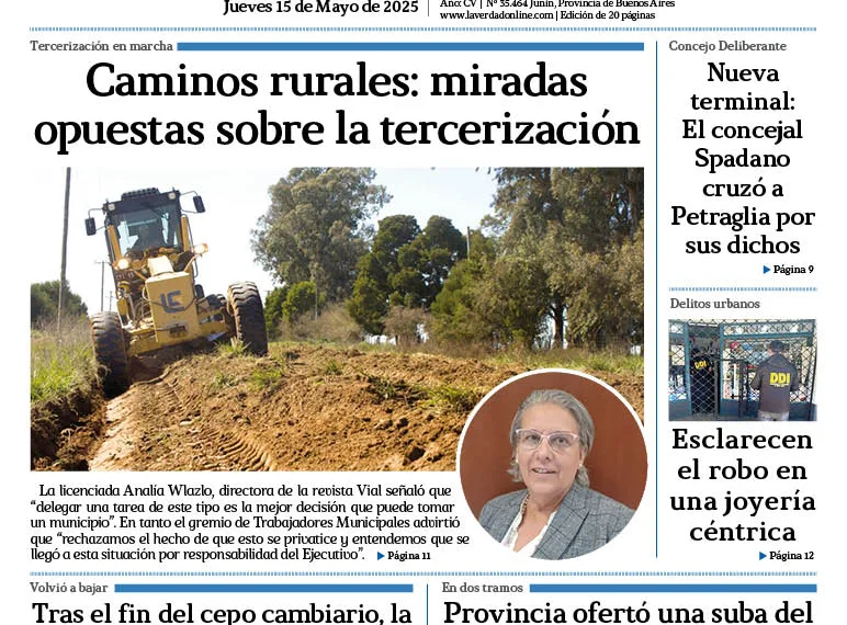 Jueves 15 de mayo de 2025