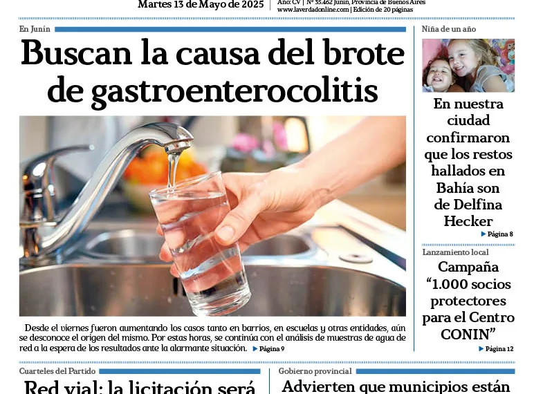 Martes 13 de mayo de 2025