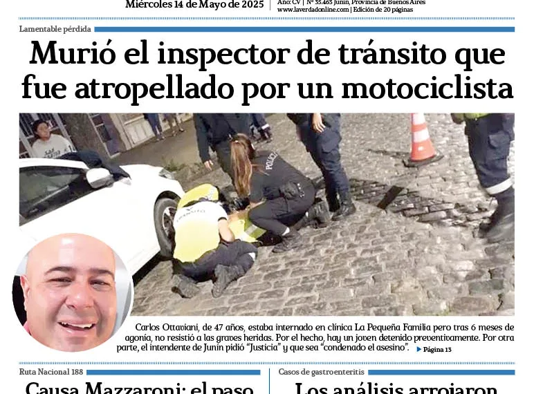 Miercoles 14 de mayo de 2025
