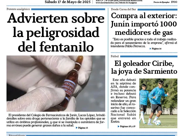 Sabado 17 de mayo de 2025